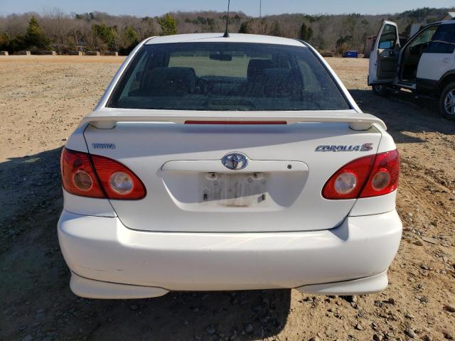 2T1BR32E68C883595 - 2008 TOYOTA COROLLA CE WHITE photo 6