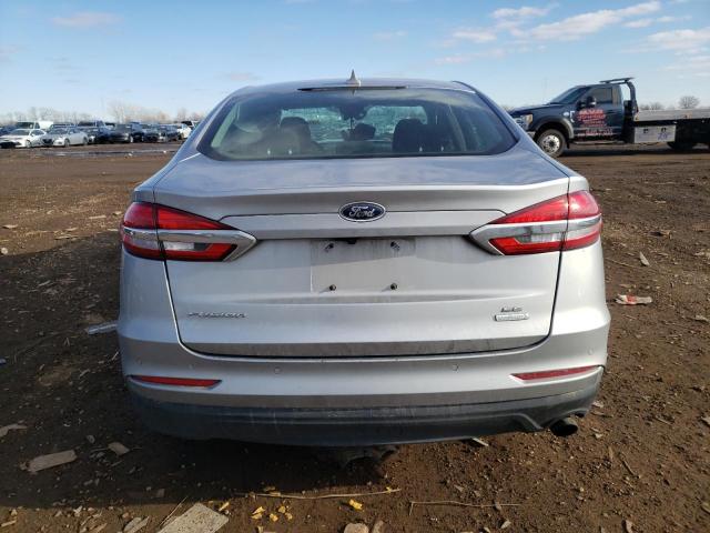 3FA6P0HD4LR254060 - 2020 FORD FUSION SE SILVER photo 6