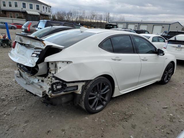 19UUB3F61JA006184 - 2018 ACURA TLX TECH+A WHITE photo 3