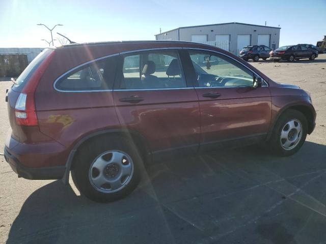 JHLRE48348C071049 - 2008 HONDA CR-V LX BURGUNDY photo 3