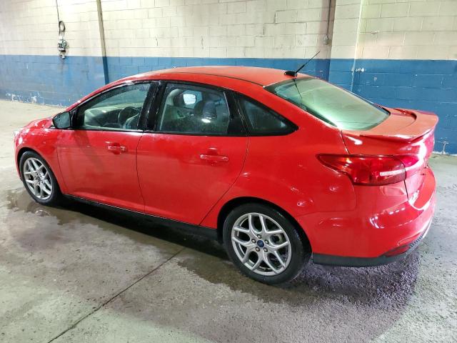 1FADP3F26FL353945 - 2015 FORD FOCUS SE RED photo 2