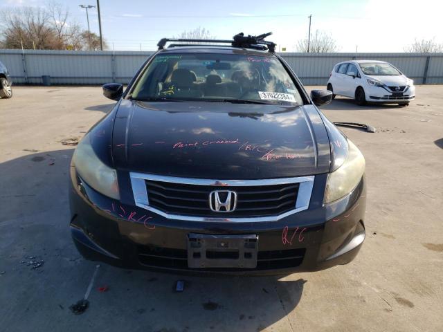 1HGCP26399A048028 - 2009 HONDA ACCORD LX BLACK photo 5