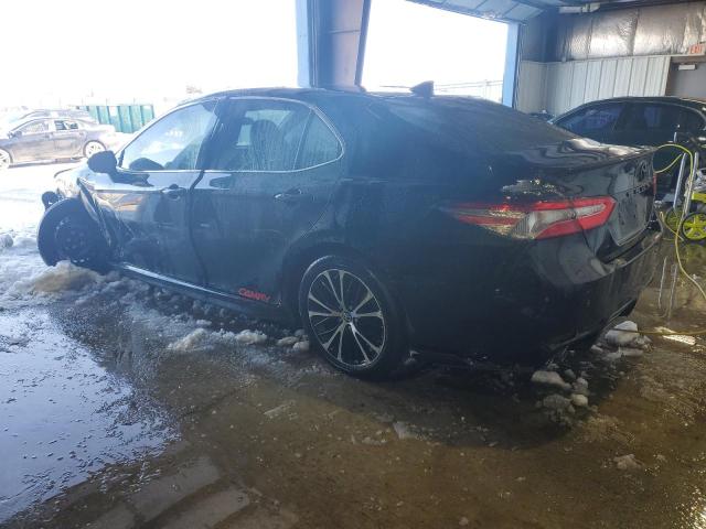 4T1B11HK7KU742985 - 2019 TOYOTA CAMRY L BLACK photo 2