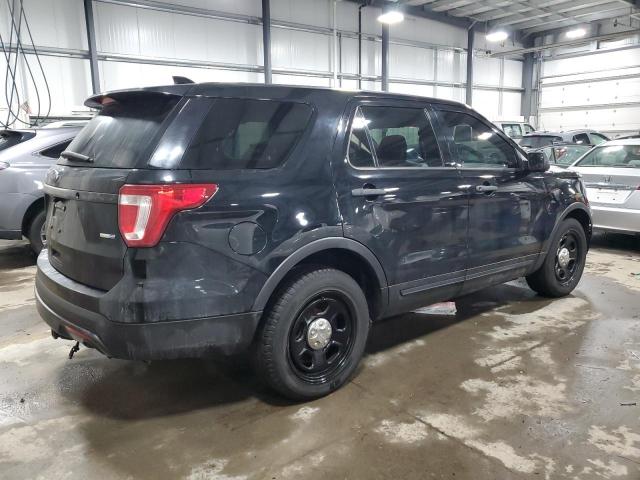 1FM5K8AR0HGE14762 - 2017 FORD EXPLORER POLICE INTERCEPTOR أسود صورة 3