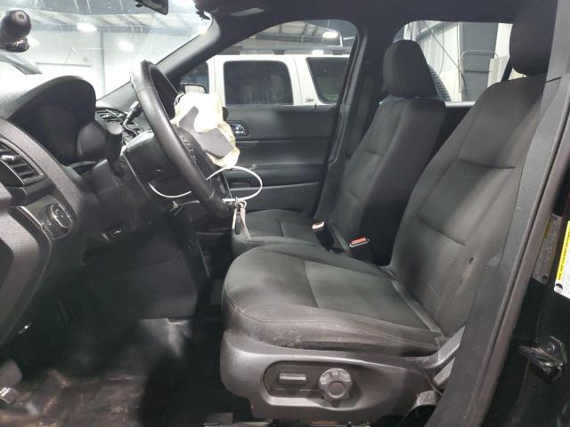 1FM5K8AR0HGE14762 - 2017 FORD EXPLORER POLICE INTERCEPTOR أسود صورة 7