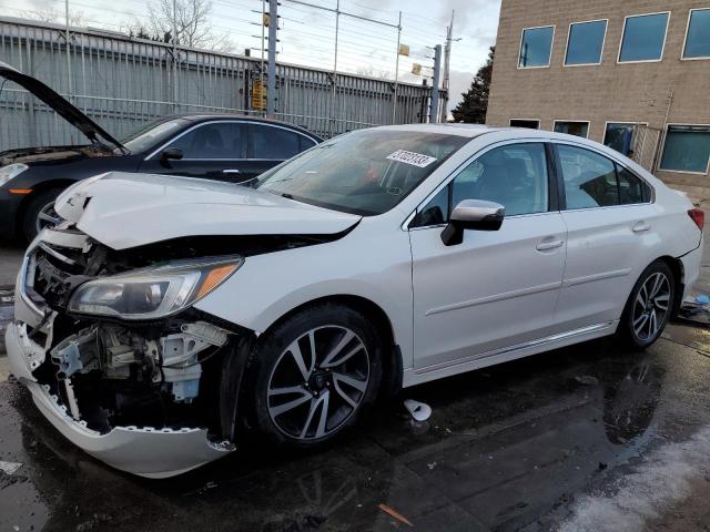 4S3BNAS67H3027336 - 2017 SUBARU LEGACY SPORT WHITE photo 1