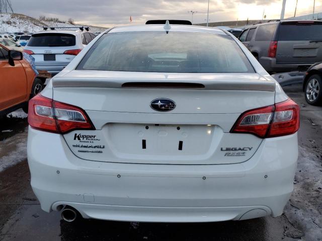 4S3BNAS67H3027336 - 2017 SUBARU LEGACY SPORT WHITE photo 6