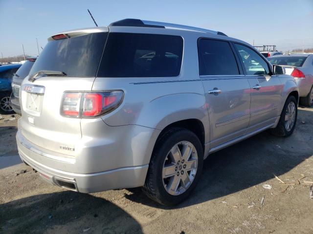 1GKKVTKDXEJ284853 - 2014 GMC ACADIA DENALI SILVER photo 3