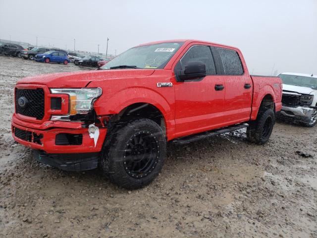 1FTEW1EP9JFD20965 - 2018 FORD F150 SUPER RED photo 1