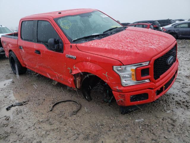 1FTEW1EP9JFD20965 - 2018 FORD F150 SUPER RED photo 4