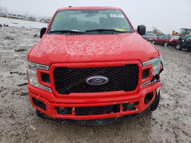 1FTEW1EP9JFD20965 - 2018 FORD F150 SUPER RED photo 5