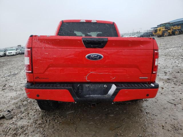 1FTEW1EP9JFD20965 - 2018 FORD F150 SUPER RED photo 6