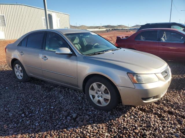 5NPET46F18H379380 - 2008 HYUNDAI SONATA GLS BROWN photo 4