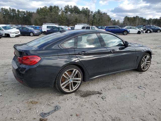 WBA4J3C50JBL03662 - 2018 BMW 430XI GRAN COUPE BLACK photo 3