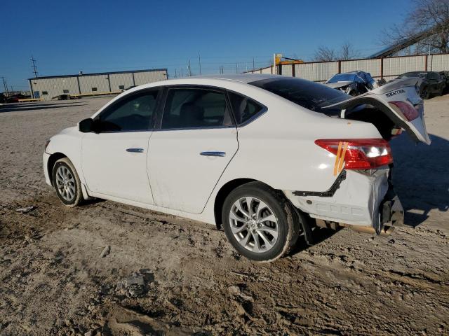 3N1AB7AP6KY202839 - 2019 NISSAN SENTRA S WHITE photo 2