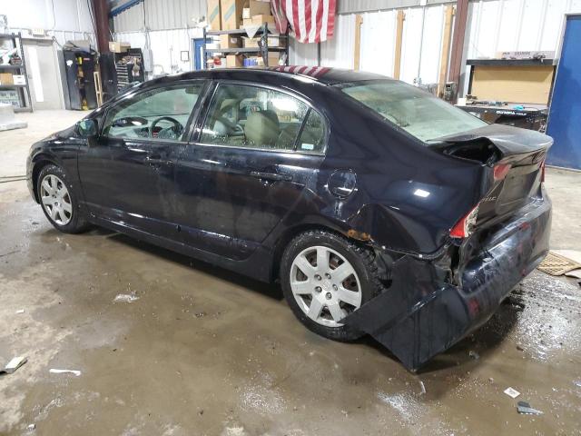 2HGFA155X6H508273 - 2006 HONDA CIVIC LX BLACK photo 2