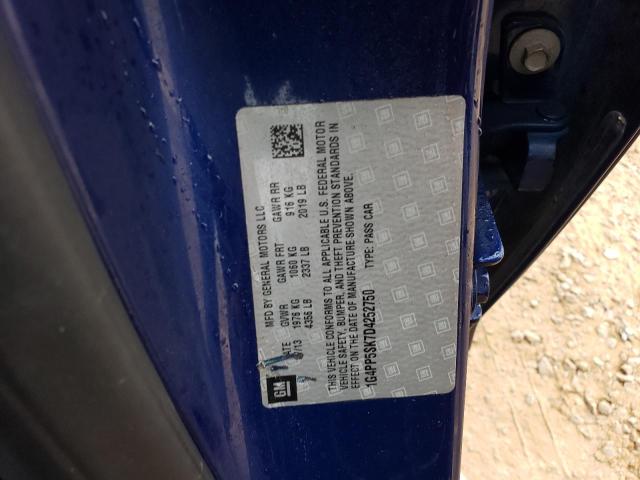 1G4PP5SK7D4252750 - 2013 BUICK VERANO BLUE photo 12