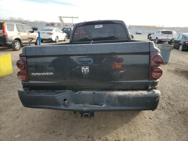 1D7HW22K96S717107 - 2006 DODGE DAKOTA ST BLACK photo 6