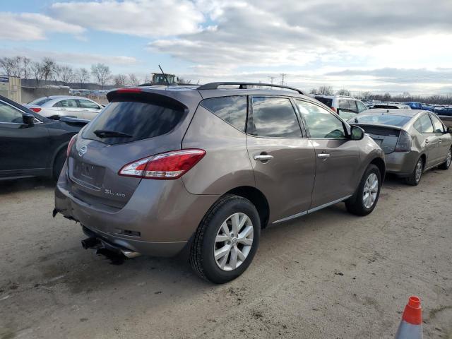 JN8AZ1MW4CW235716 - 2012 NISSAN MURANO S TAN photo 3