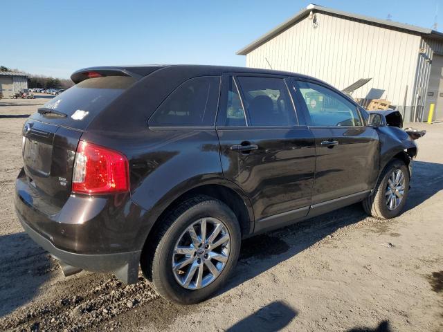 2FMDK4JC7DBB41188 - 2013 FORD EDGE SEL BLACK photo 3