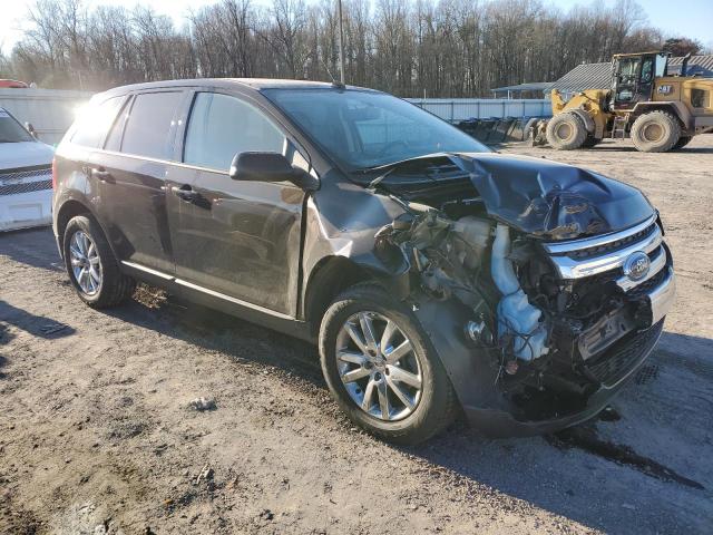 2FMDK4JC7DBB41188 - 2013 FORD EDGE SEL BLACK photo 4