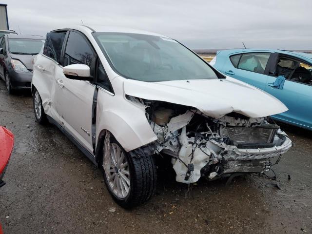 1FADP5BU1FL120087 - 2015 FORD C-MAX SEL WHITE photo 4