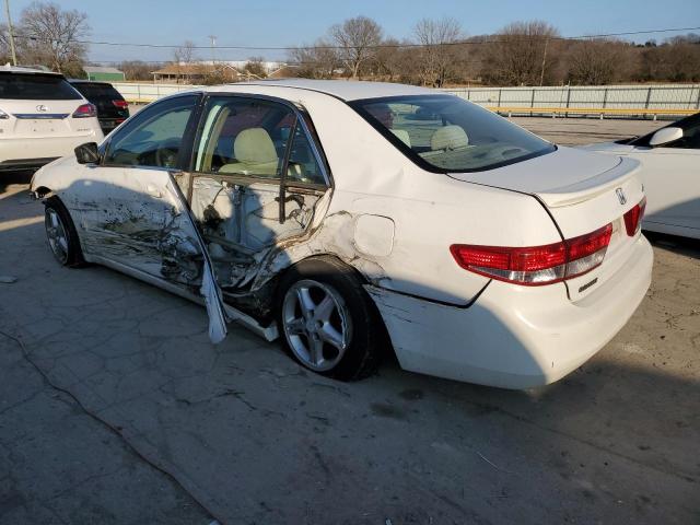 1HGCM56634A026474 - 2004 HONDA ACCORD EX WHITE photo 2