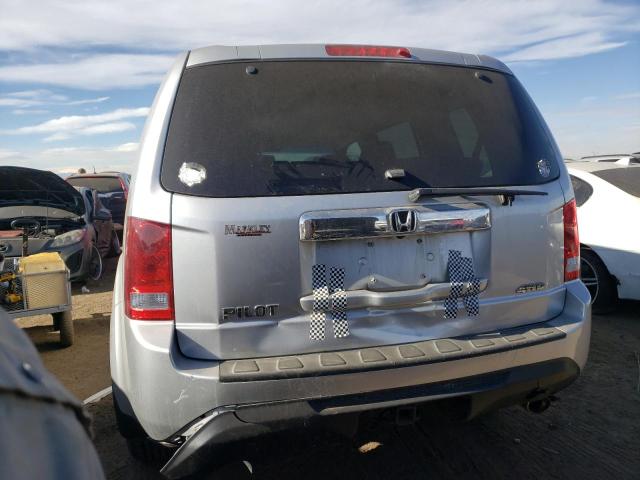 5FNYF4H58CB006787 - 2012 HONDA PILOT EXL SILVER photo 6