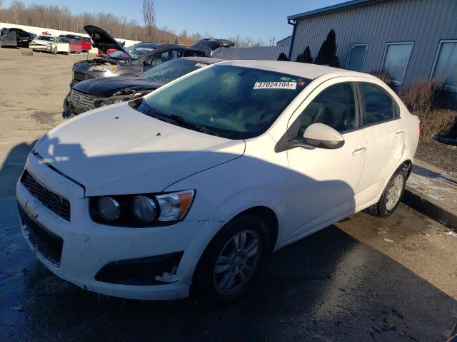 1G1JC5SH9E4212769 - 2014 CHEVROLET SONIC LT WHITE photo 1