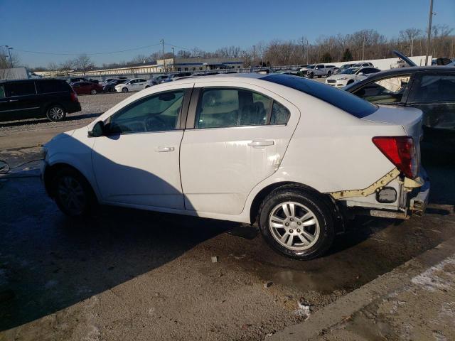 1G1JC5SH9E4212769 - 2014 CHEVROLET SONIC LT WHITE photo 2