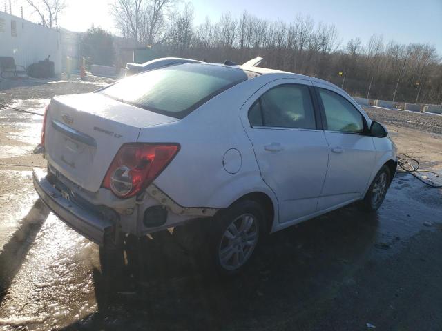 1G1JC5SH9E4212769 - 2014 CHEVROLET SONIC LT WHITE photo 3