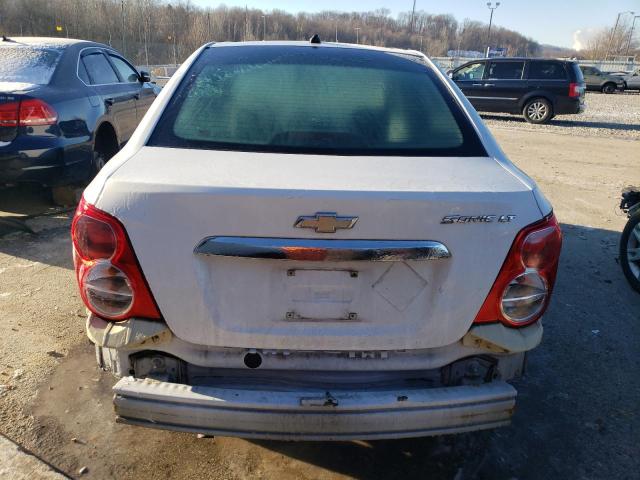 1G1JC5SH9E4212769 - 2014 CHEVROLET SONIC LT WHITE photo 6