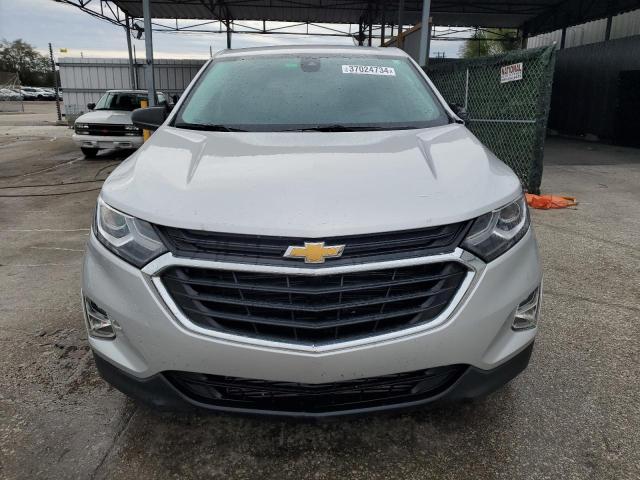 3GNAXHEV9MS179728 - 2021 CHEVROLET EQUINOX LS SILVER photo 5