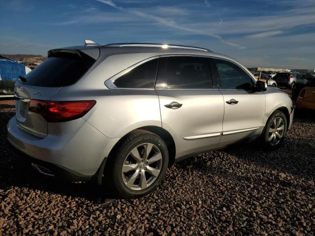 5FRYD3H83EB008992 - 2014 ACURA MDX ADVANCE SILVER photo 3