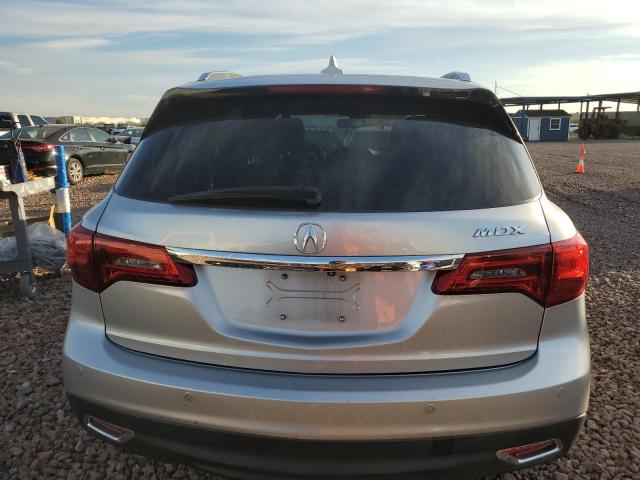 5FRYD3H83EB008992 - 2014 ACURA MDX ADVANCE SILVER photo 6