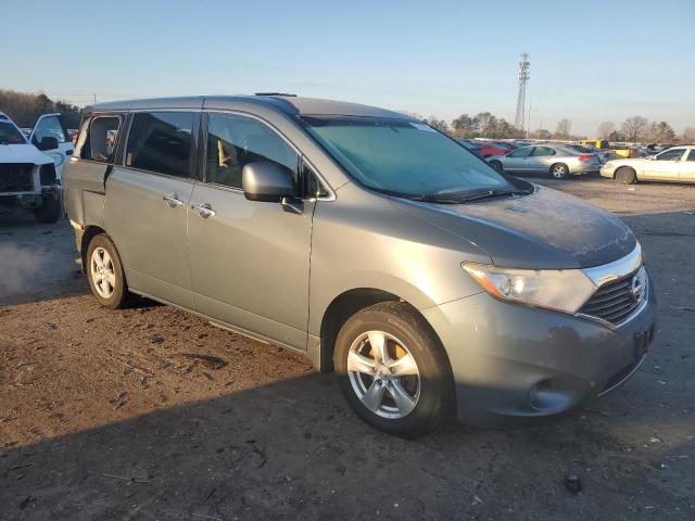 JN8AE2KPXB9001011 - 2011 NISSAN QUEST S GRAY photo 4