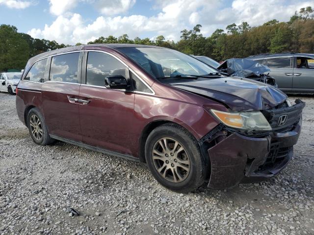 5FNRL5H64DB008811 - 2013 HONDA ODYSSEY EXL BURGUNDY photo 4