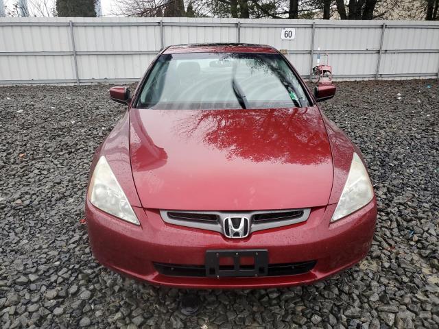 1HGCM56603A027287 - 2003 HONDA ACCORD EX BURGUNDY photo 5