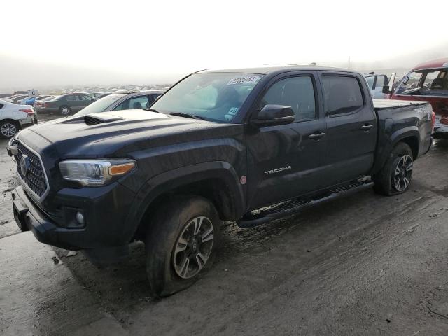3TMCZ5AN5JM158875 - 2018 TOYOTA TACOMA DOUBLE CAB 黑色 照片 1