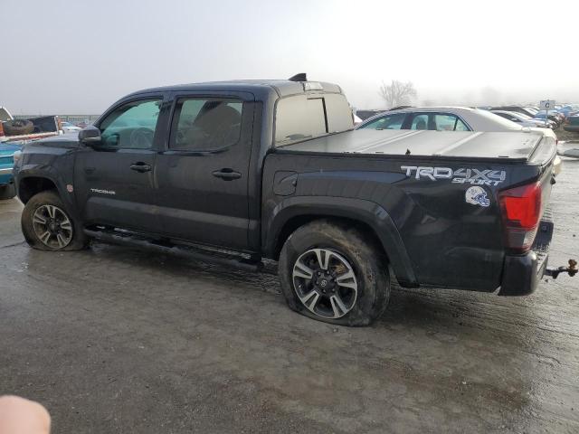 3TMCZ5AN5JM158875 - 2018 TOYOTA TACOMA DOUBLE CAB 黑色 照片 2