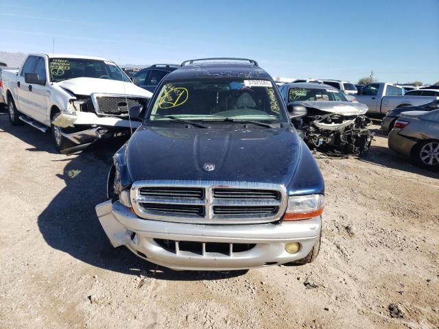 1B8HS58N62F182020 - 2002 DODGE DURANGO SLT PLUS BLUE photo 5