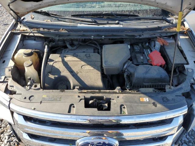 2FMDK3JC2EBB51817 - 2014 FORD EDGE SEL SILVER photo 12