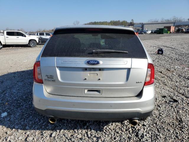 2FMDK3JC2EBB51817 - 2014 FORD EDGE SEL SILVER photo 6