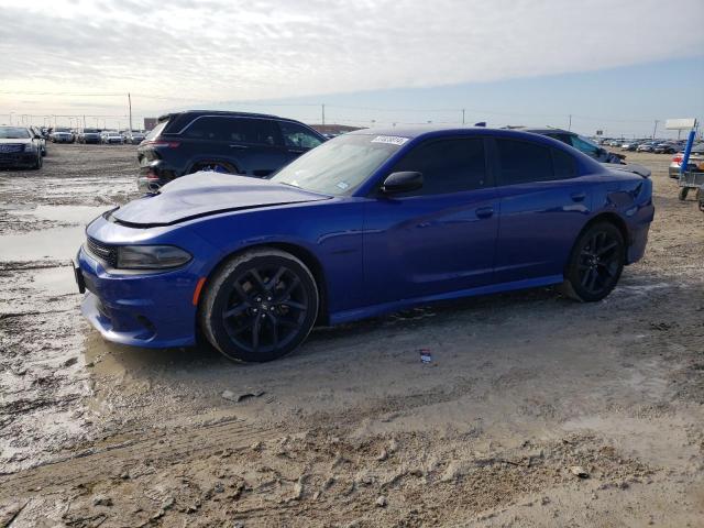 2C3CDXCTXMH628881 - 2021 DODGE CHARGER R/T BLUE photo 1