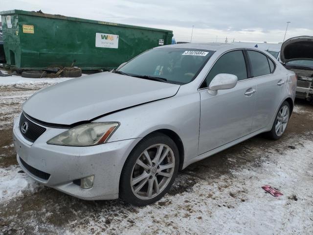 JTHBK262265023068 - 2006 LEXUS IS 250 SILVER photo 1