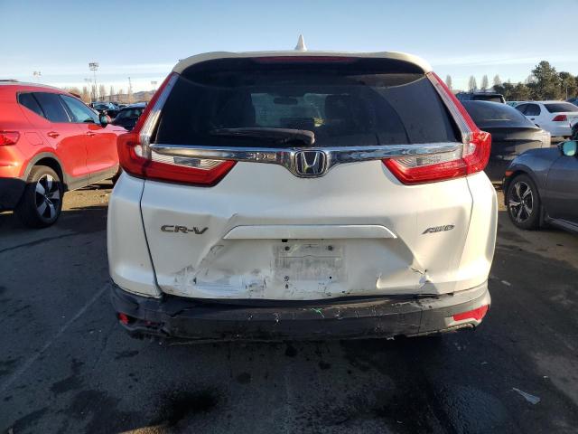 2HKRW2H55JH692553 - 2018 HONDA CR-V EX WHITE photo 6