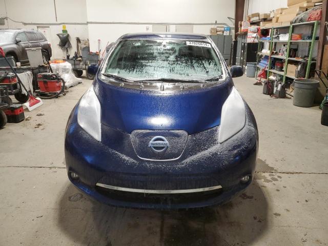 1N4BZ0CP8GC308085 - 2016 NISSAN LEAF SV BLUE photo 5