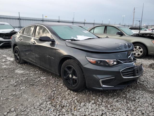 1G1ZB5ST1HF113091 - 2017 CHEVROLET MALIBU LS GRAY photo 4