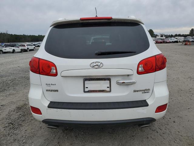 5NMSH13E98H151073 - 2008 HYUNDAI SANTA FE SE WHITE photo 6