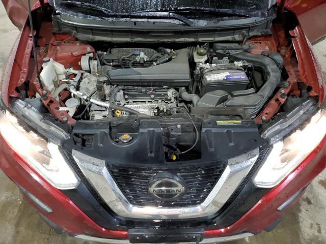 5N1AT2MV5KC800027 - 2019 NISSAN ROGUE S RED photo 11